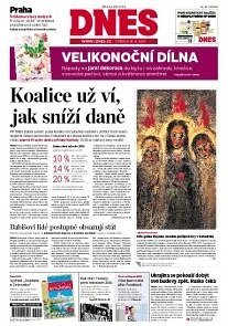 Obálka e-magazínu MF Dnes 16.4.2014