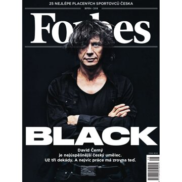 Obálka audioknihy Forbes srpen 2018