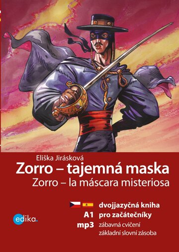 Obálka knihy Zorro - tajemná maska