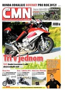 Obálka e-magazínu ČESKÉ MOTOCYKLOVÉ NOVINY 39/2011
