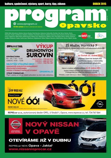 Obálka e-magazínu Program OP 4-2015