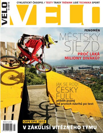 Obálka e-magazínu Velo 5/2015