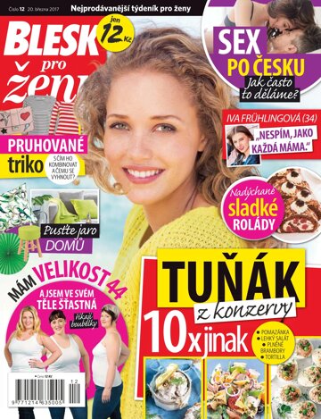 Obálka e-magazínu Blesk pro ženy 20.3.2017