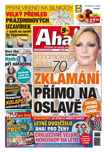 Obálka e-magazínu AHA! 26.6.2017