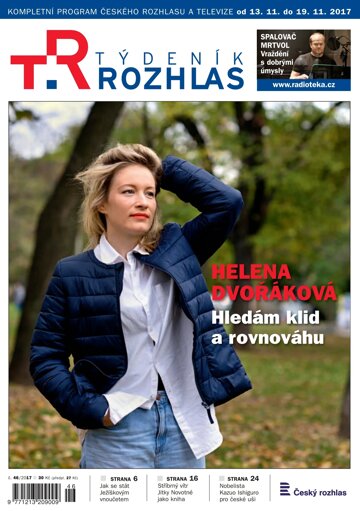 Obálka e-magazínu Týdeník Rozhlas 46/2017