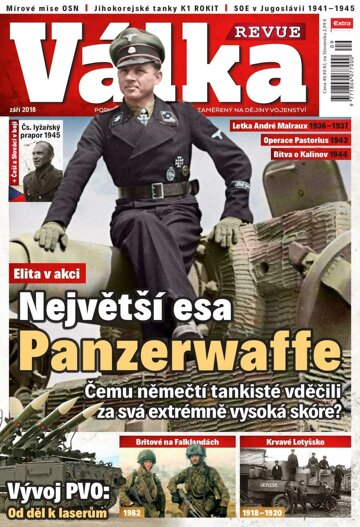 Obálka e-magazínu Válka REVUE 9/2018