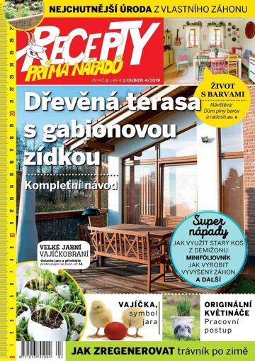 Obálka e-magazínu Recepty prima nápadů 4/2019