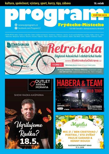 Obálka e-magazínu Program FM 05-2019