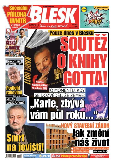 Obálka e-magazínu Blesk 19.7.2021