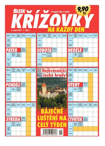 Obálka e-magazínu Blesk křížovky na každý den 1/2021