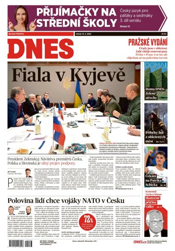 Obálka e-magazínu MF Dnes 16.3.2022