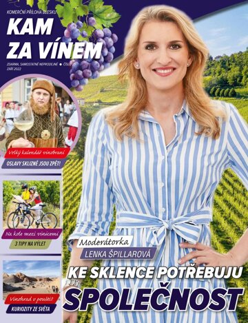 Obálka e-magazínu Příloha Blesk Kam za vínem - 5.9.2022