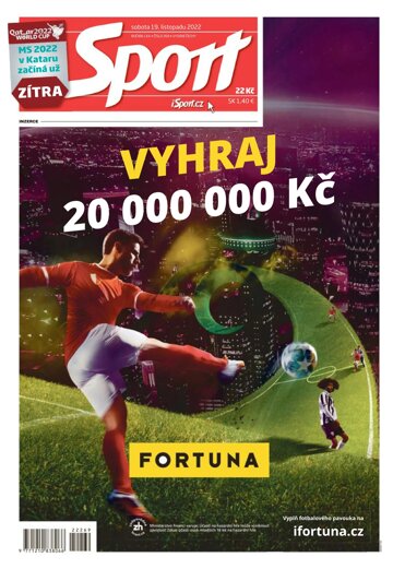 Obálka e-magazínu Sport 19.11.2022