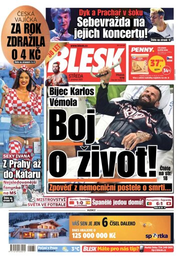 Obálka e-magazínu Blesk 7.12.2022