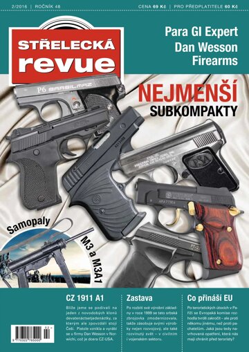 Obálka e-magazínu Střelecká revue 2/2016