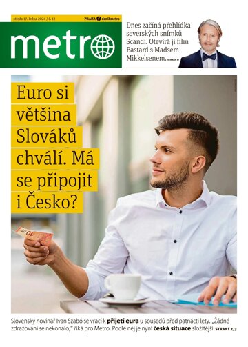 Obálka e-magazínu deník METRO 17.1.2024