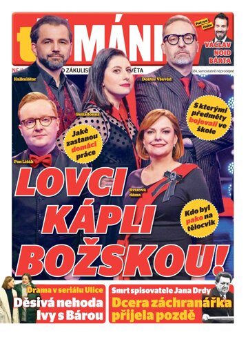 Obálka e-magazínu Blesk Tv manie 16.3.2024