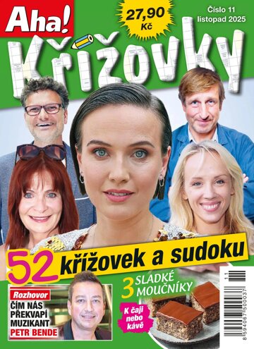 Obálka e-magazínu Aha! křížovky 11/2025