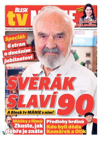 Obálka e-magazínu Blesk Tv manie 28.3.2026