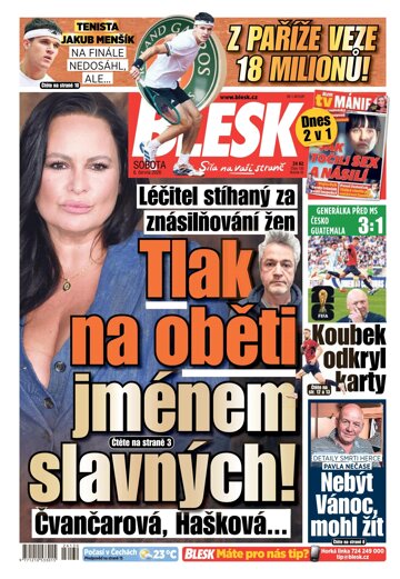 Obálka e-magazínu Blesk 6.6.2026
