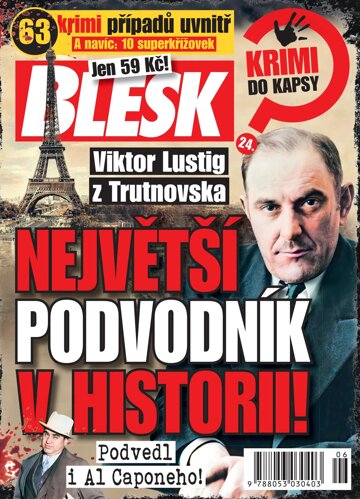 Obálka e-magazínu Blesk krimi do kapsy č.6/2026