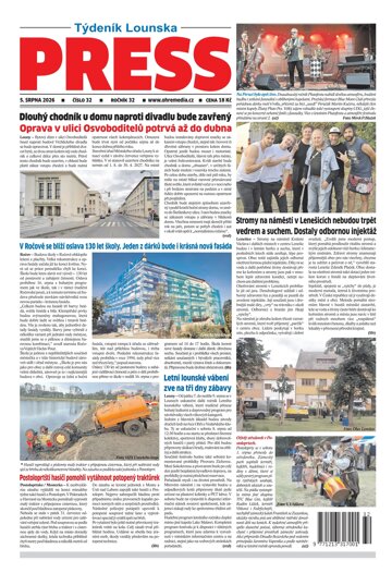 Obálka e-magazínu Lounský press 32/2026