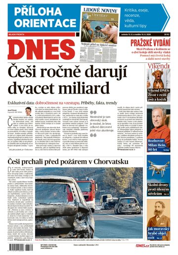 Obálka e-magazínu MF Dnes 15.8.2026