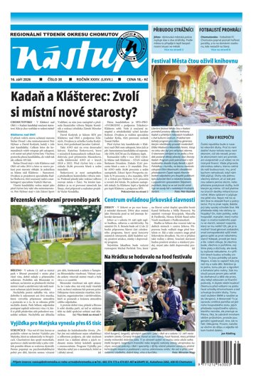 Obálka e-magazínu Nástup 38/2026