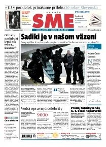 Obálka e-magazínu SME 29.12.2012