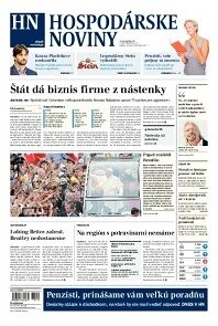 Obálka e-magazínu Hospodárske noviny 24.7.2013