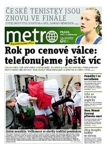 Obálka e-magazínu deník METRO 22.4.2014