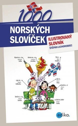 Obálka knihy 1000 norských slovíček