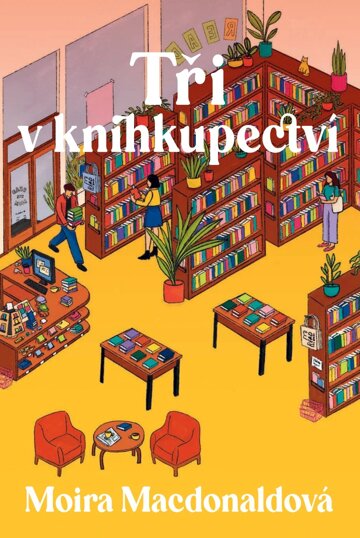 Obálka knihy Tři v knihkupectví