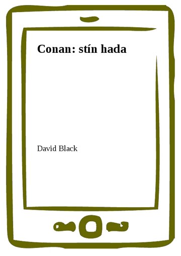 Obálka knihy Conan: stín hada