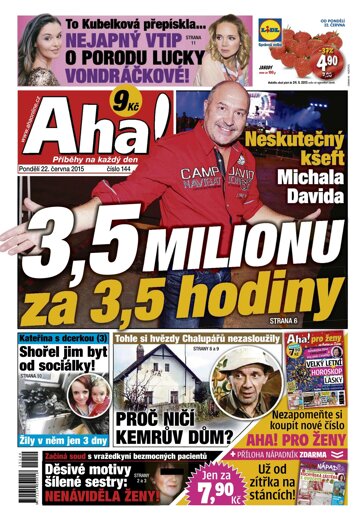Obálka e-magazínu AHA! 22.6.2015