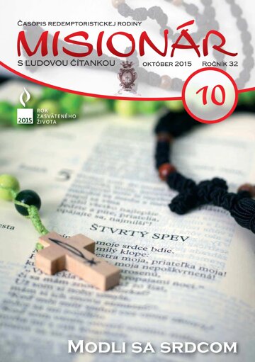 Obálka e-magazínu MIsionár 10/2015