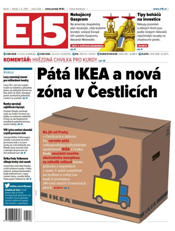 Obálka e-magazínu E15 1.6.2016