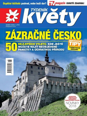 Obálka e-magazínu Týdeník Květy 18/2018
