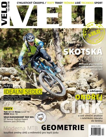 Obálka e-magazínu Velo 12/2018