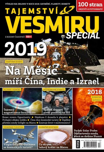 Obálka e-magazínu Tajemství vesmíru SPECIÁL zima 2019