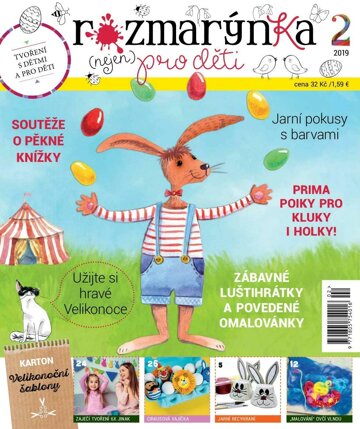 Obálka e-magazínu Rozmarýnka 2/2019