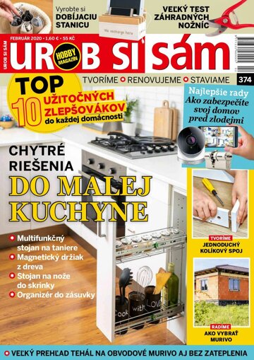 Obálka e-magazínu Urob si sám 2/2020