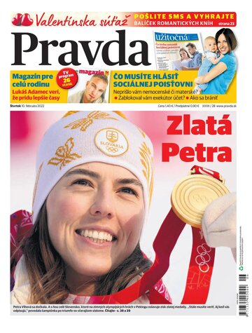 Obálka e-magazínu Pravda 10. 2. 2022