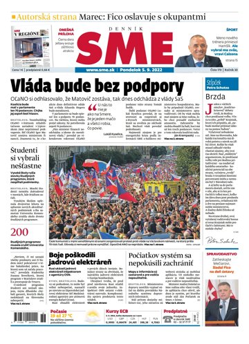 Obálka e-magazínu SME 7-9-2022