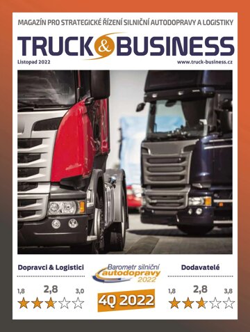 Obálka e-magazínu Ekonom - příloha Ekonom 47 - 18.11.2022 Truck Business