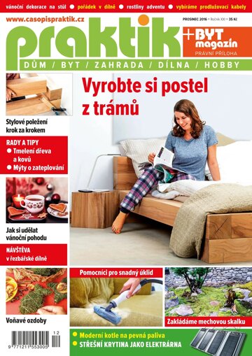 Obálka e-magazínu PRAKTIK & příloha Byt magazín 12/2016