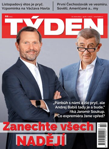 Obálka e-magazínu Týden 2/2023