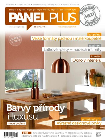 Obálka e-magazínu Bydlení mezi Panely PANEL PLUS 4/2016