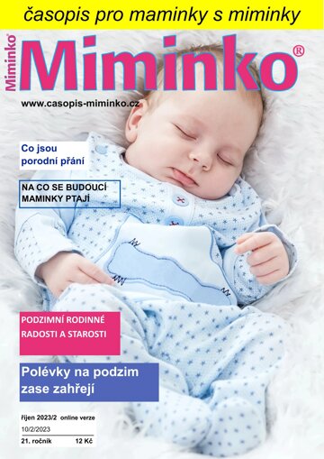 Obálka e-magazínu Miminko 10.2.2023