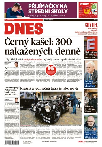 Obálka e-magazínu MF Dnes 22.3.2024